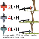 20PCS Pressure Compensating Emitter Dripper Self-cleaning Drip Irrigation - KiwisLove