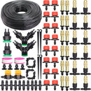 Greenhouse Brass Drip Irrigation Watering Kit System 1/4''Automatic - KiwisLove