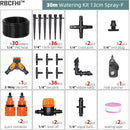 Drip Irrigation System 1/4" Hose 180 Degree Adjustable Sprinkler Kit - KiwisLove