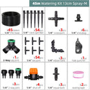 Drip Irrigation System 1/4" Hose 180 Degree Adjustable Sprinkler Kit - KiwisLove