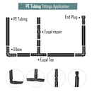 Garden Irrigation Tubing Barbed Connector Fitting Micro Drip Adapter - KiwisLove