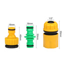 Garden Hose Connector Kit Tap 3/4" Male Female Thread Nipple Joint - KiwisLove