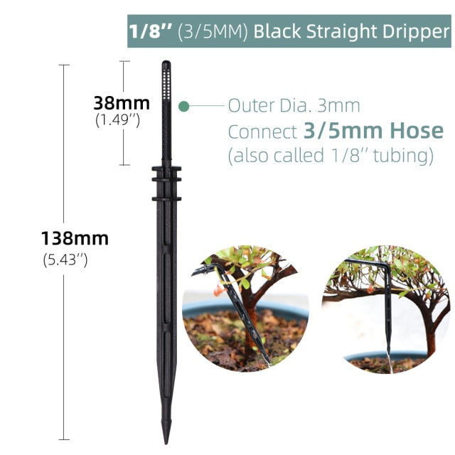 Greenhouse Garden Bend Drip Arrow Dripper Micro Drip Irrigation - KiwisLove