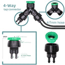 Greenhouse Blue Elbow Emitter Automatic Drip System - KiwisLove