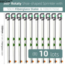 360 Degrees G Type Nozzles Sprayer Watering System Automatic Rotating - KiwisLove