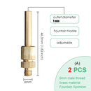 10 Kinds of Models Garden Adjustable Fountain Nozzle Brass - KiwisLove