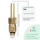 10 Kinds of Models Garden Adjustable Fountain Nozzle Brass - KiwisLove