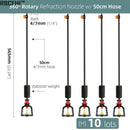 Rotating 360 Degrees Sprayer Refraction Mist Nozzles with Stakes - KiwisLove