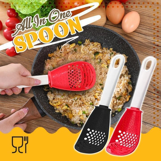 Multifunctional Kitchen Cooking Spoon Heat-resistant - KiwisLove
