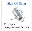 2pcs 304 stainless steel Clamp Fit Together Wire Rope Clip - KiwisLove