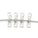 20PCS 304 Stainless Steel Clip Strong Large Windproof - KiwisLove