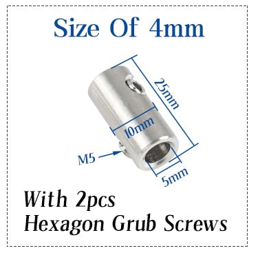 10pcs 304 stainless steel handscrew Clamp Fit Together Wire Rope Clip - KiwisLove