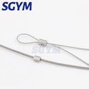 5m Wire Rope + 4 Pcs handscrew Clamps 304 stainless steel - KiwisLove