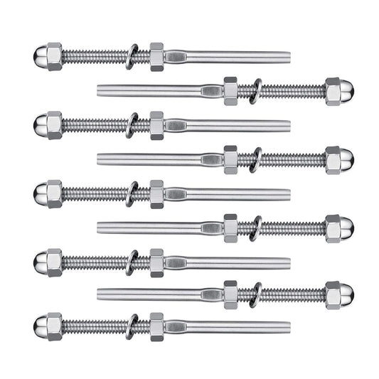 Cable Railing Hardware Swage Stud Tension End Fitting Terminal  T316 - KiwisLove