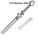 Cable Railing Hardware Swage Stud Tension End Fitting Terminal  T316 - KiwisLove