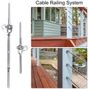 40 Sets 316 Stainless Steel Cable Railing Kit For 3mm Wire Rope - KiwisLove