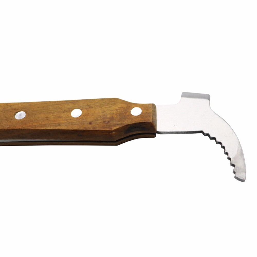 starting scraper Bee Knife Beekeeping Wooden Stainless steel Cut honey - KiwisLove