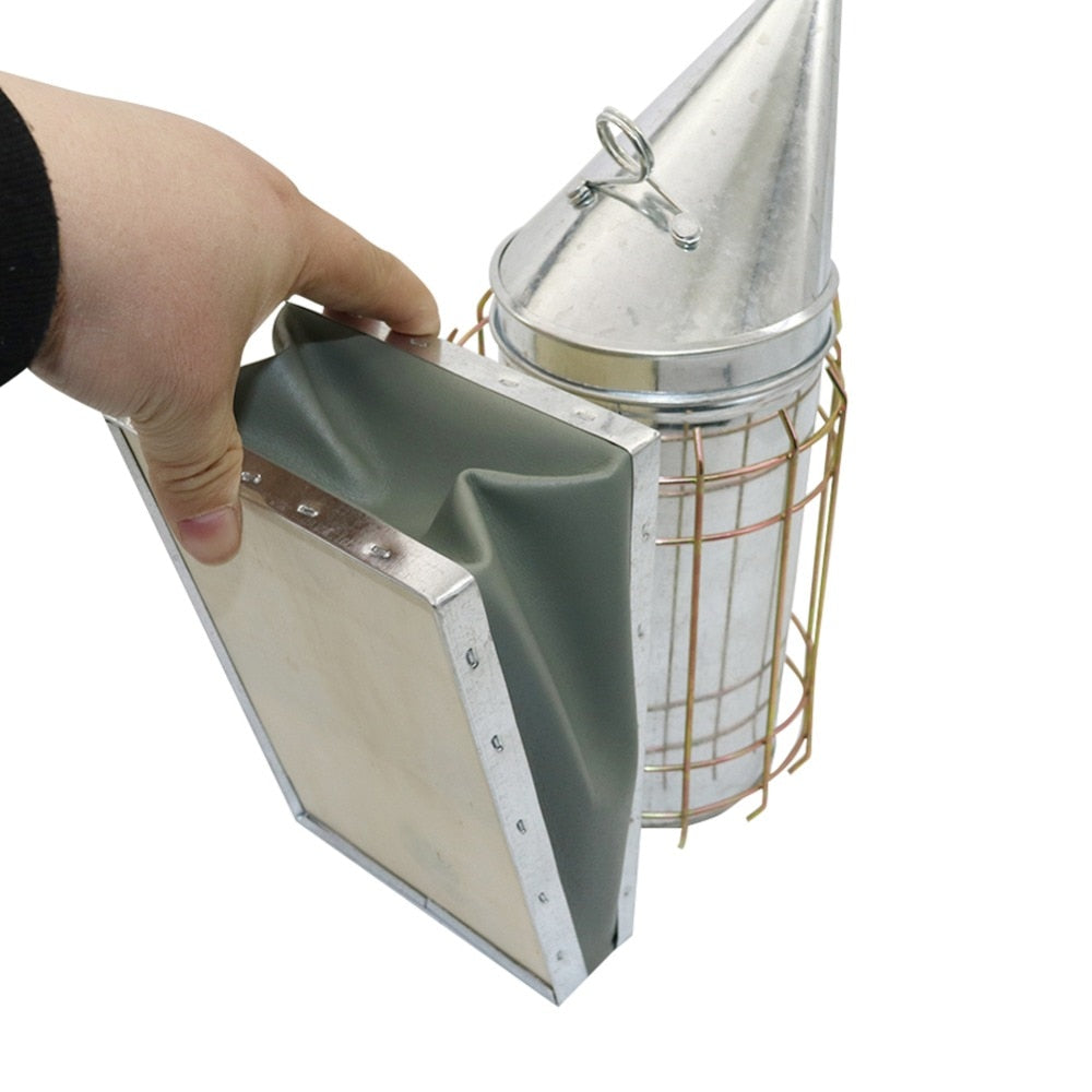 BeeKeeping Smoker Bee Hive Smoker Small Galvanized Heat Shield Board - KiwisLove