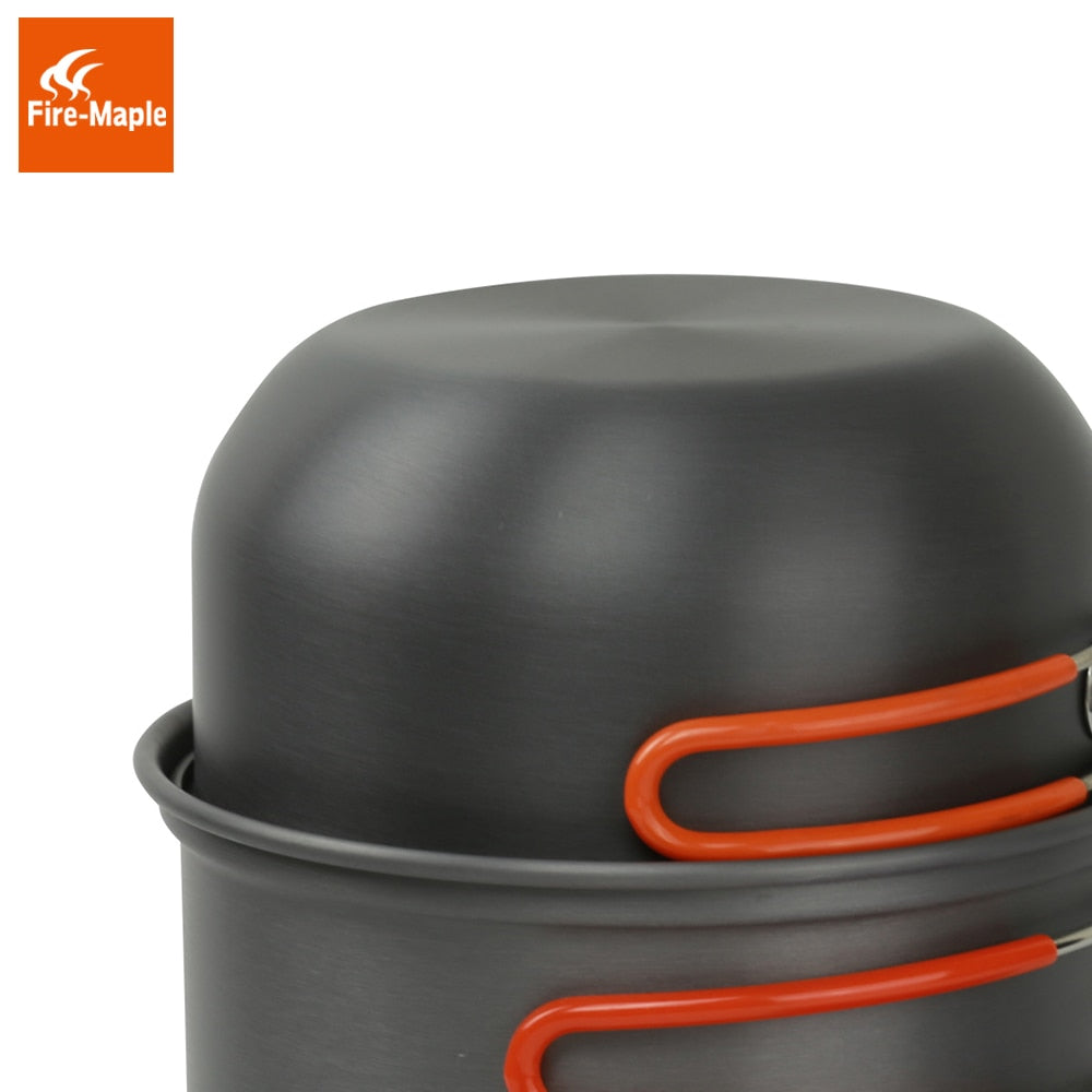 Fire Maple FMC-208 Pots Set Outdoor Camping Foldable Cooking Crockery - KiwisLove