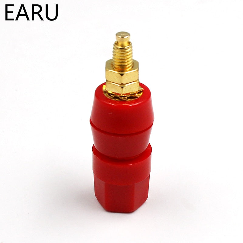 1pair(black+red) Terminals Red Black Connector Amplifier Terminal - KiwisLove