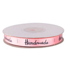 3/8'' (10mm) 25 Yards Handmade Printed Polyester Ribbon For Bow Craft Wedding - KiwisLove