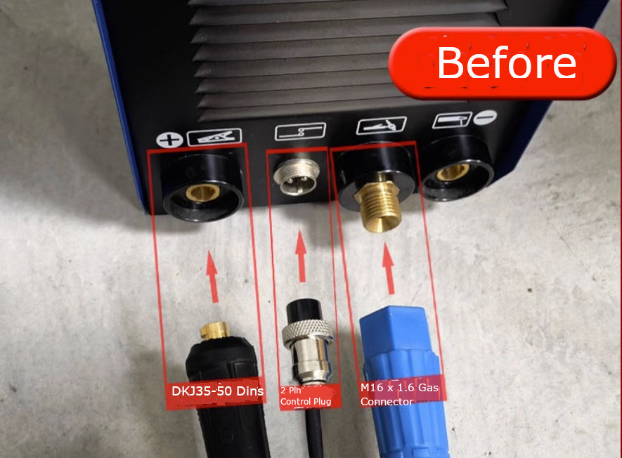 WP26 Argon Arc 4mTorch WS TIG-250 300 315 Argon Arc Welding Machine - KiwisLove