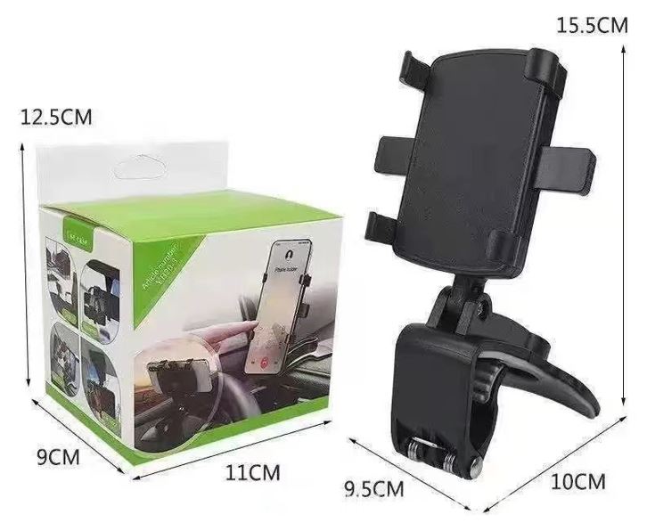 NZ Stock Dashboard Phone Holder – 360° Rotatable Non-Slip Vehicle Mount for Navigation, Rearview Mirror Compatible - KiwisLove