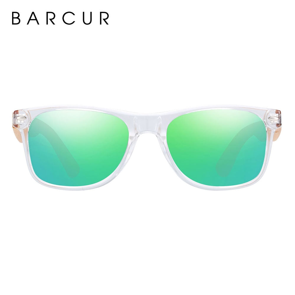 BARCUR Children Sunglasses Polarized Wood Sun Glasses Boy Girls UV400 Eyewear Oculos Gafas De Sol - KiwisLove