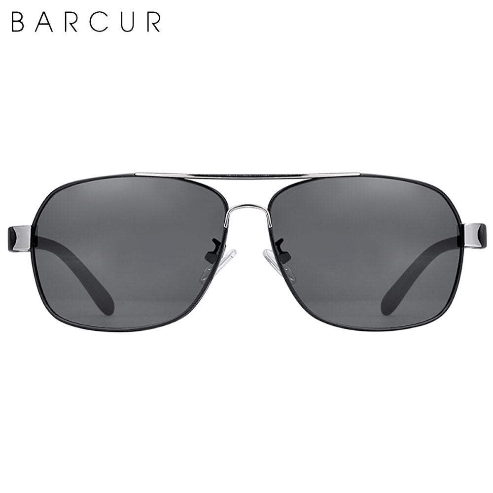 BARCUR Polarized Men Sun Glasses For Driving Durable Sunglasses Eyewear UV400 Gafas Oculos De Sol - KiwisLove