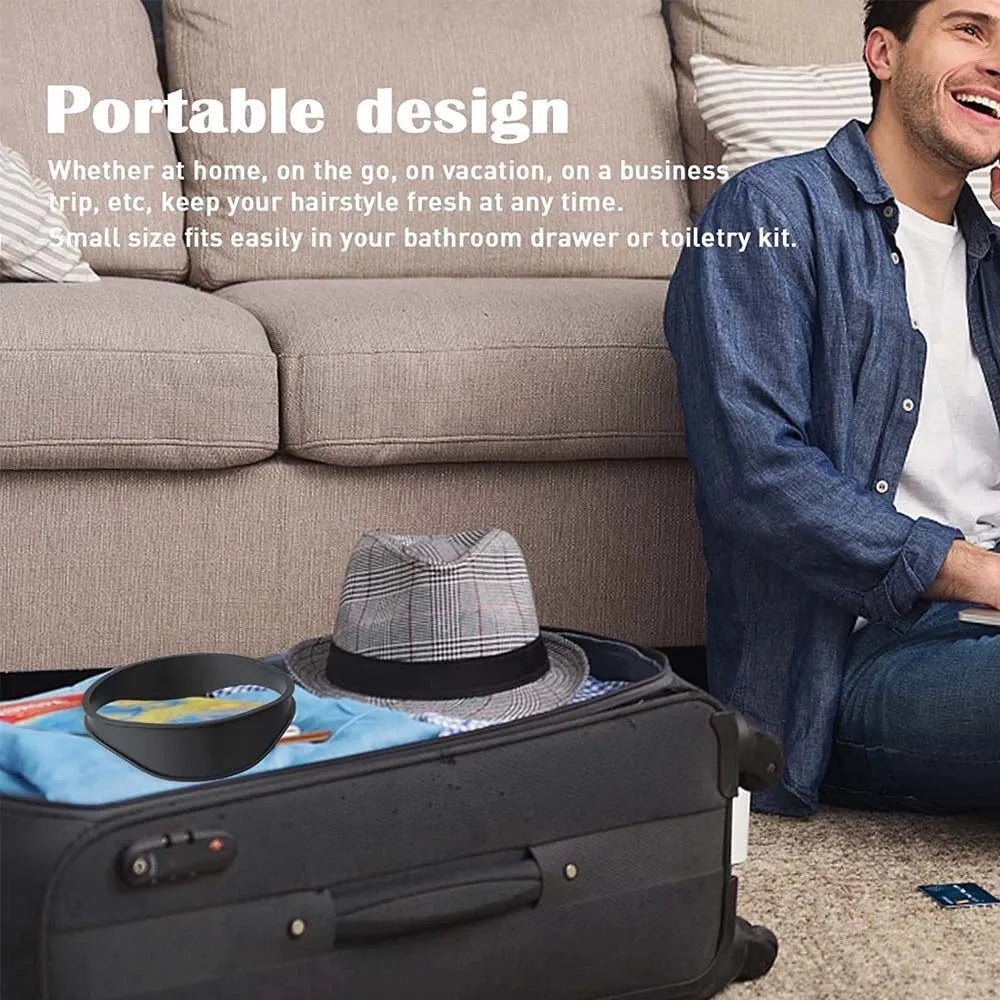 DIY Home Haircuts Curved Headband Silicone Neckline Shaving Template and Hair Cutting Guide Hair Styling Tool - KiwisLove