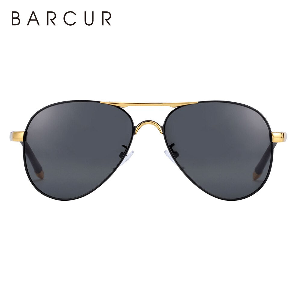 BARCUR Men's Sunglasses Driving UV400 Protection Male Sun Glasses Polarized Women Eyewear UV400 Gafas De Sol Shades - KiwisLove