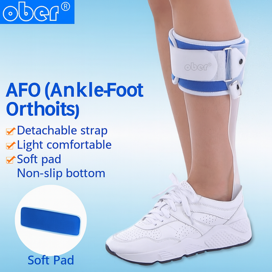 OBER Foot Drop Orthosis Ankle Foot Drop Postural correction AFO Brace - KiwisLove