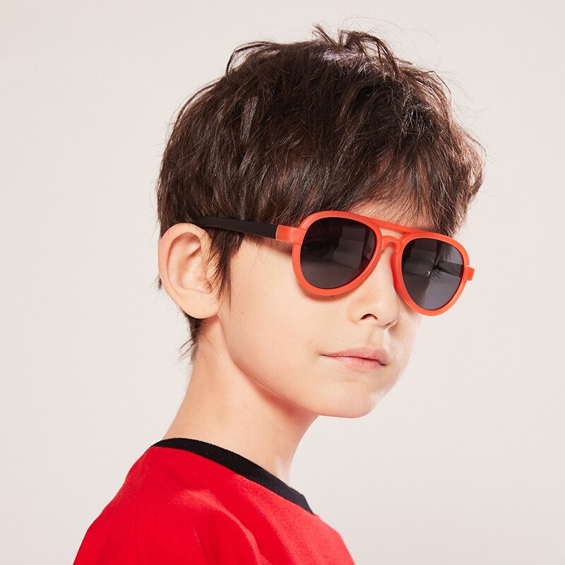 Baby Kids Sunglasses Polarized Fashion Sun Glasses Boy Girl Child Infant Sports Glasses TR90 UV400 Outdoor Eyewear 18042 - KiwisLove