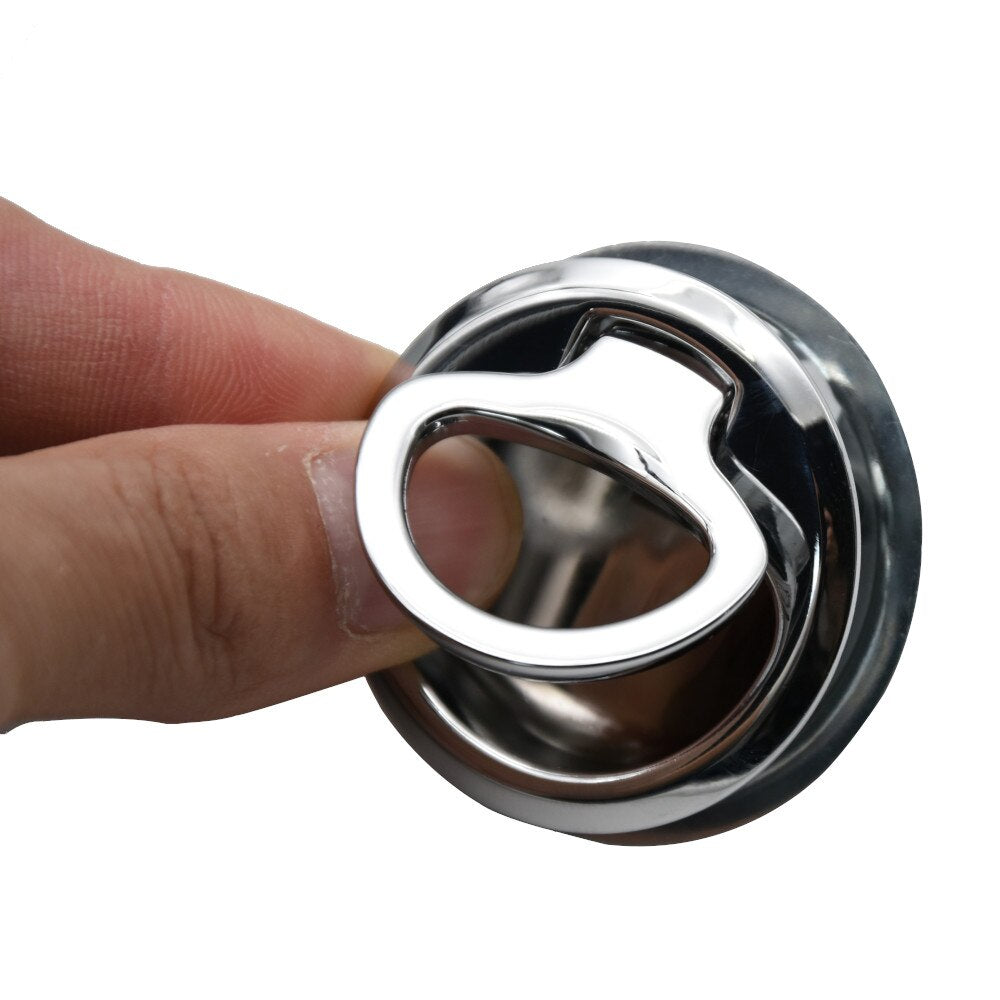 New Stainless Steel Flush Pull Locker Hatch Lift Handle Marine Door Locking Hardware Accessories For Boat Yacht RV 9PCS/Set - KiwisLove