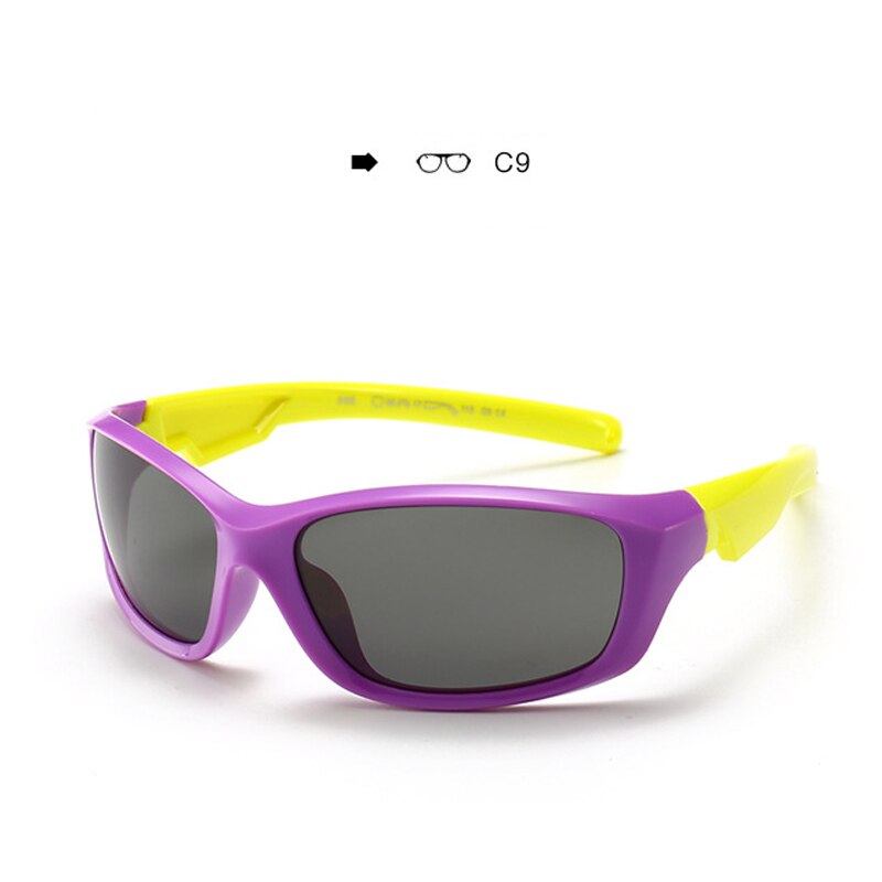 Children's Polarized Sunglasses Riding Kid Sun Glasses Boys Girls Glasses Cool Outdoor Sports  Cycling Eyeglasses UV400 S8199 - KiwisLove