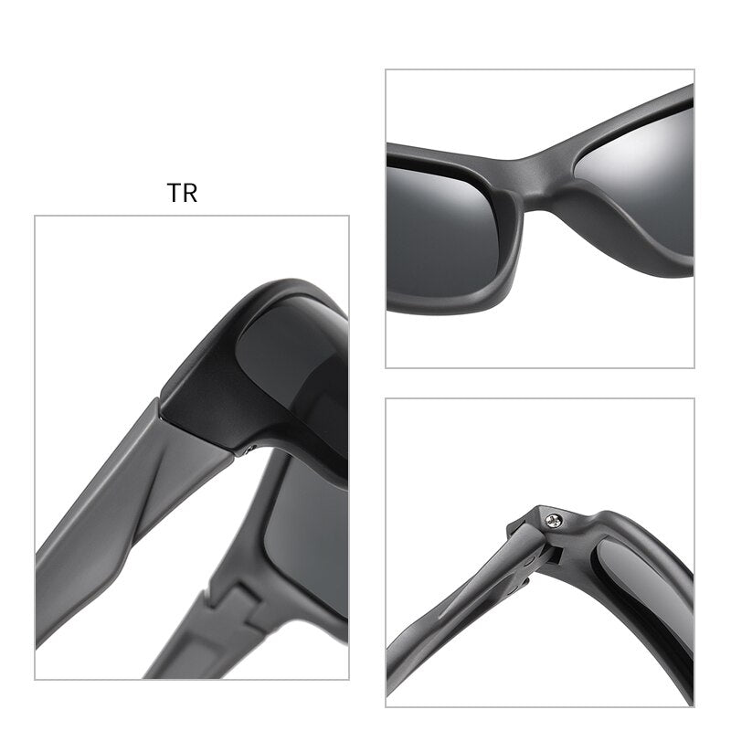 Men Sunglasses Outdoor Sports Polarized For Women Windproof Sand Goggle Male Sun Glasses UV400 Protection Bicycles Eyewear 3329 - KiwisLove