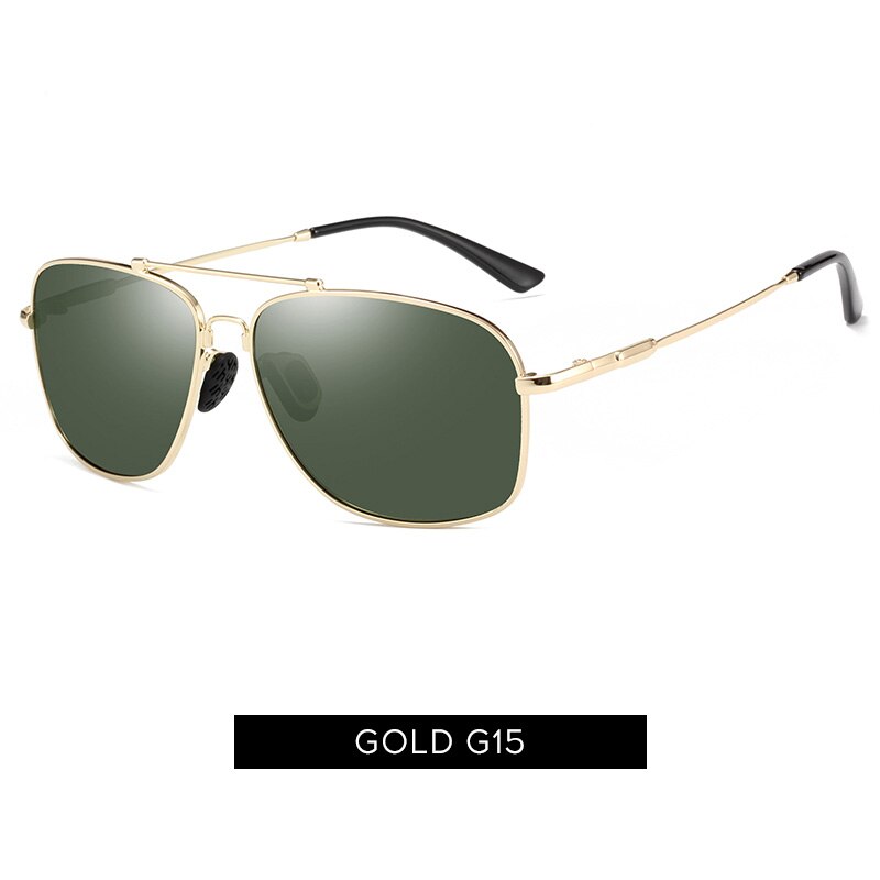 Sunglasses Men Unisex Vintage Metal Drive Polarized UV400 Lens Women Sun Glasses Male Gradient Eyewear Accessories Fashion 1906 - KiwisLove