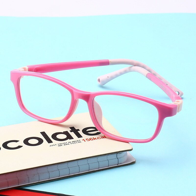 Brand Kids Glasses Anti Computer Blue Laser Fatigue Boys Girls Clear Eyeglasses TR90 Optical Frame Children Eyewear 2008 - KiwisLove