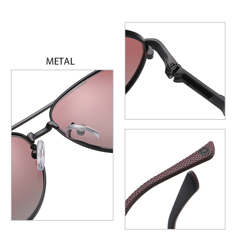 Sunglasses Men Gradient Lens Brand Designer Women Vintage Sport Outdoor Male Eyewear Polarized UV400 Sun Glasses For Female 6319 - KiwisLove