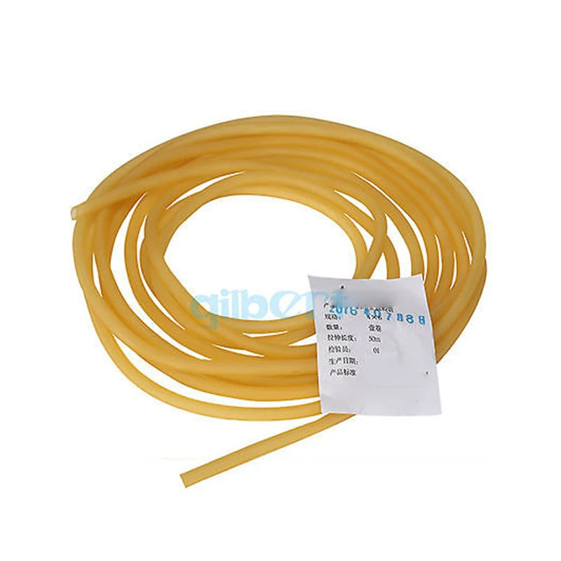 1M 4x6 5x7 5x10 6x9 8x12 9x12mm Elastic Natural Latex Rubber Band Tube for Hunting Slingshot Catapult - KiwisLove