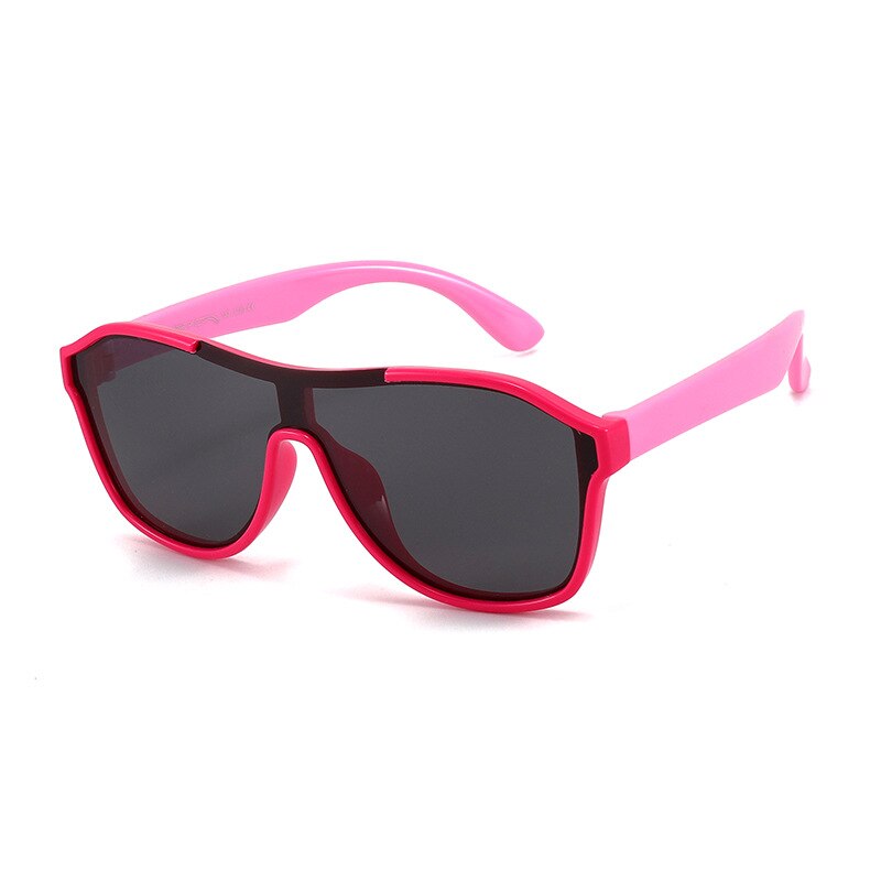 Children Sunglasses Boys Girls Kid Shades Bright Lens Polarized UV400 Protection Stylish Fashion Eyewear Baby Outdoor S8296 - KiwisLove