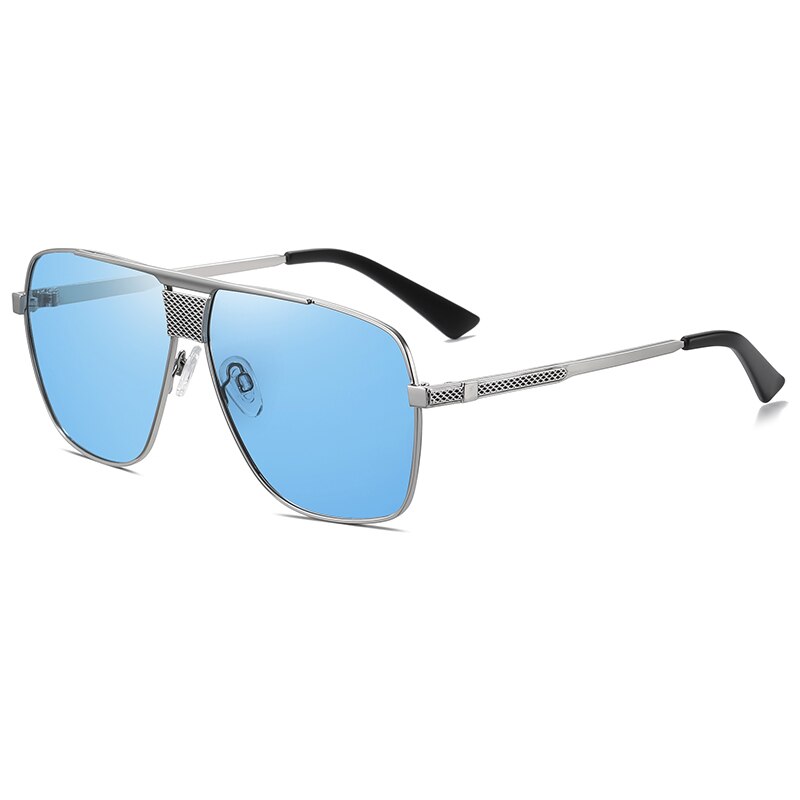 Sunglasses Men Vintage Polarized Gradient UV400 Lens Driving Sun Glasses Male Fashion Luxury Square Brand Designer Eyewear 3336 - KiwisLove