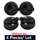 Boat Deck Hatches Flush Boat Latchs For Marine Boat Yatch Ship RV Round Deck Locker Flush Mount Latch Marine Hardware Accessory - KiwisLove