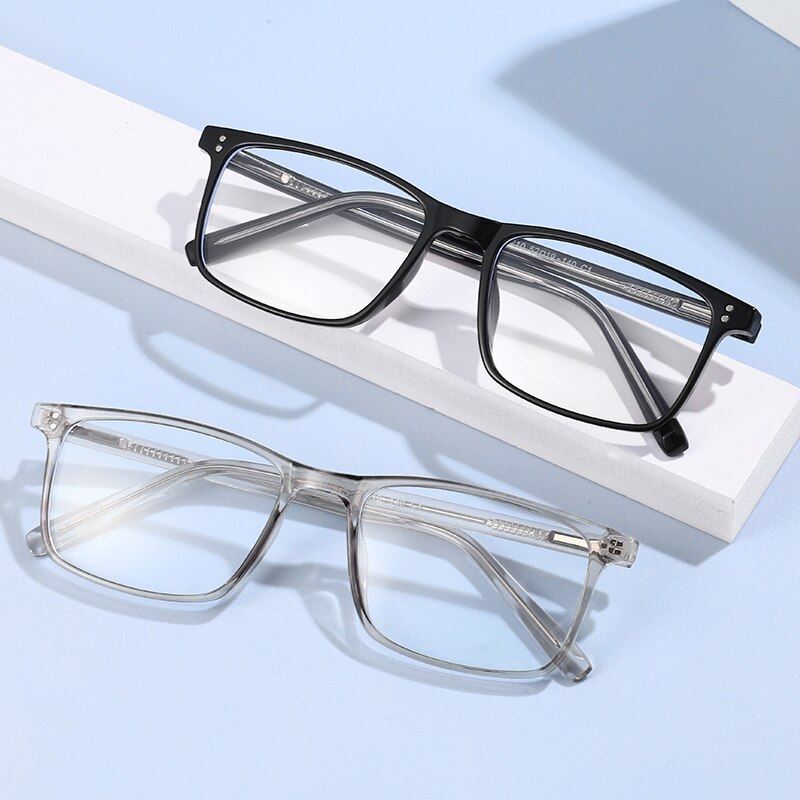 Glasses Unisex Anti Blue Light Lens Casual Fashion Vintage Computer Goggles Optical Male Eyeglasses Frame For Men Women 211210 - KiwisLove