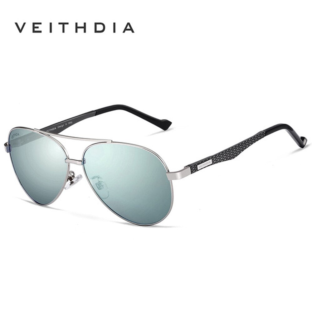 VEITHDIA Polarized Sunglasses Men Aluminum Sports Pilot Fashion Women Sun Glasses Male Eyewear UV400 Lens For Female V3850 - KiwisLove