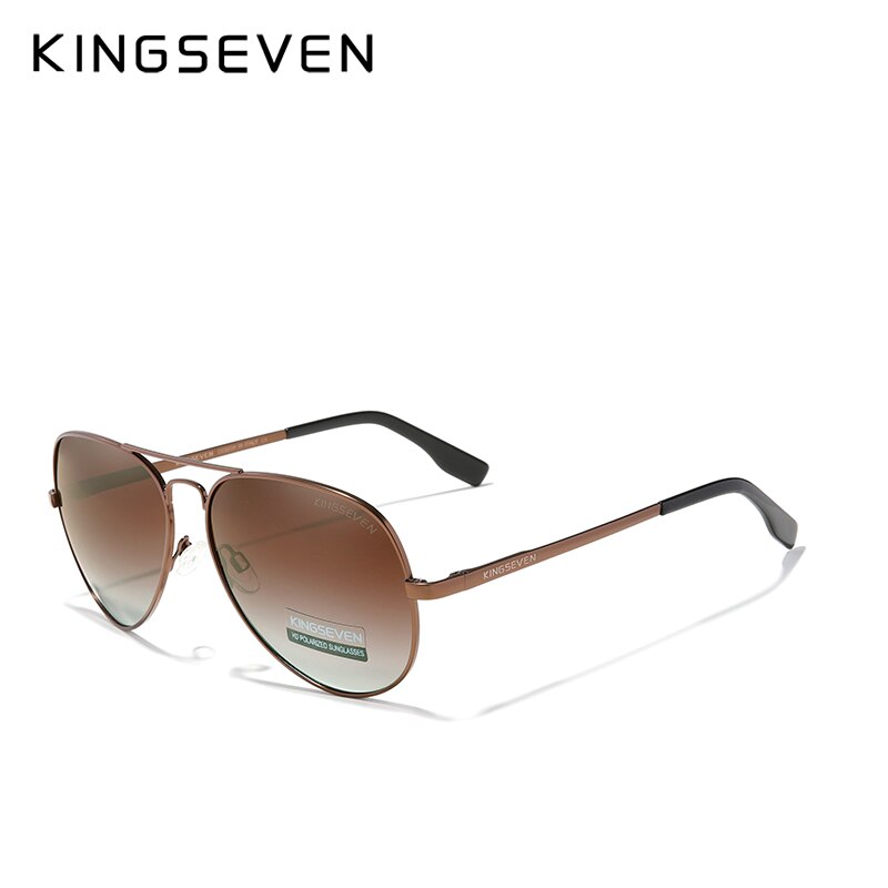 KINGSEVEN Brand Men Aluminum Sunglasses 2022 New Polarized UV400 Mirror Male Sun Glasses Women For Men Oculos de sol 7735 - KiwisLove