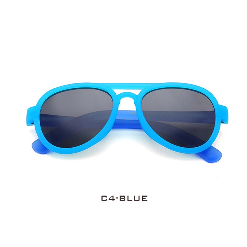 Baby Kids Sunglasses Polarized Fashion Sun Glasses Boy Girl Child Infant Sports Glasses TR90 UV400 Outdoor Eyewear 18042 - KiwisLove