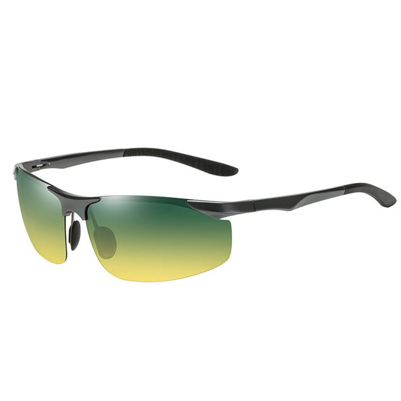 Sunglasses Aluminum Polarized UV400 Lens Day Night Driver Sun Glasses Male Sports Outdoor For Men Eyewear Accessories V8179 - KiwisLove