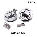 RV Car Flush Pull Slam Latch Hatchs Marine Boat Stainless Steel Deck Hatches Locking Locker Lift Slam Latch for RV Yacht Boat - KiwisLove