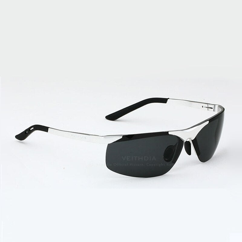 VEITHDIA Sports Cycling Sunglasses Men Brand Designer Polarized UV400 Outdoor Rectangle Aluminum Male Sun Glasses Eyewear 6501 - KiwisLove